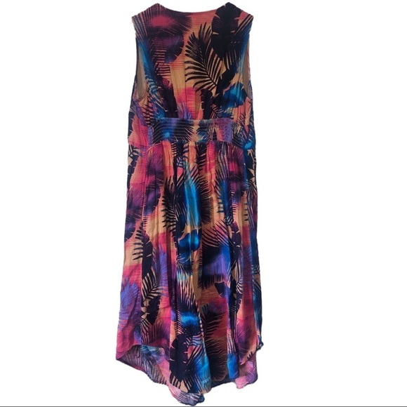⚫️ CHELSEA STUDIO colorful abstract maxi dress size 14/16​​​ - Picture 5 of 8